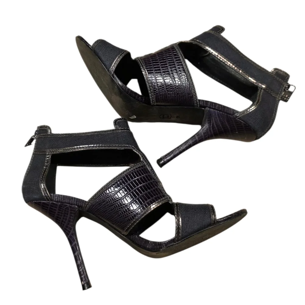 Tory Burch Geoff Caged Gladiator Heels Size 9